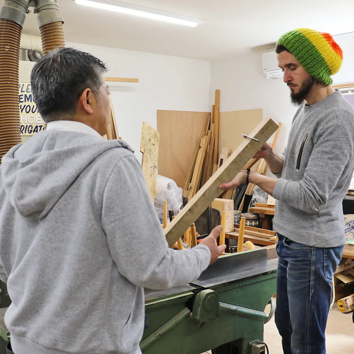 木工教室の様子