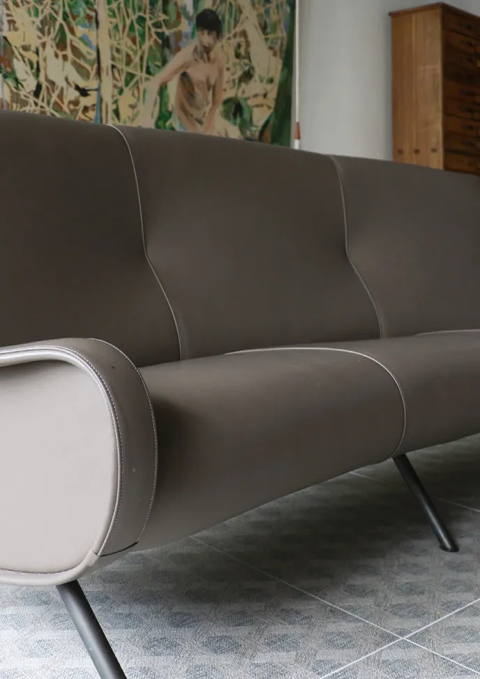 Marco Zanuso ソファ張り替え