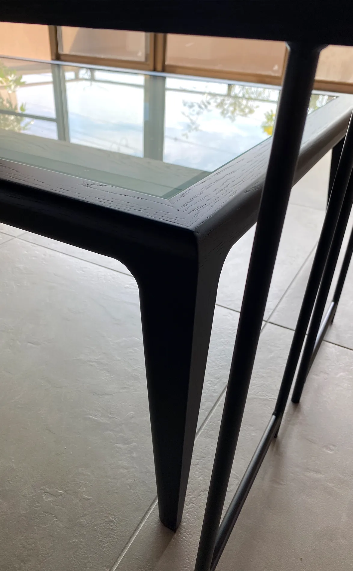 ガラス ローテーブル 04