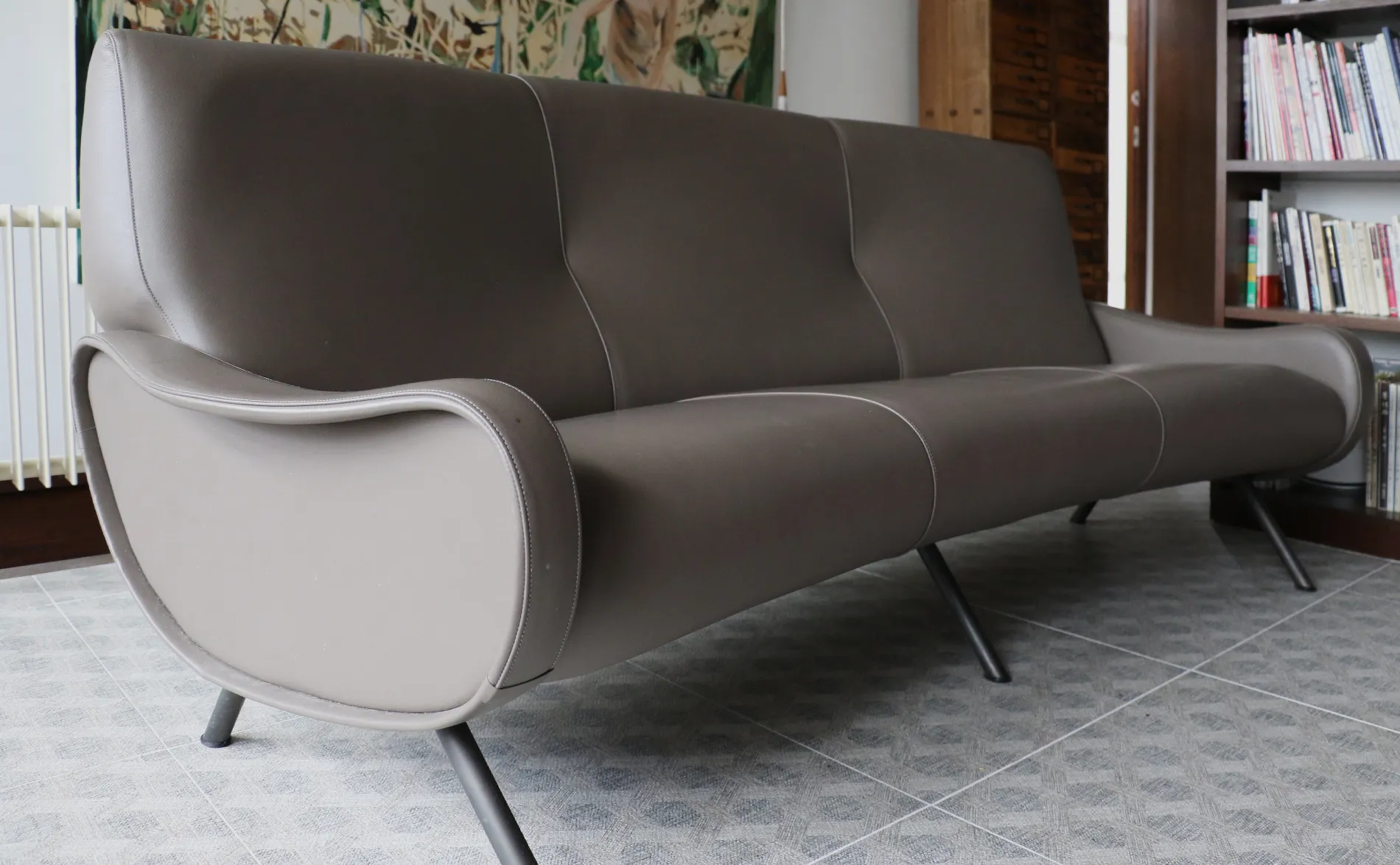 Marco Zanuso ソファ張り替え 01