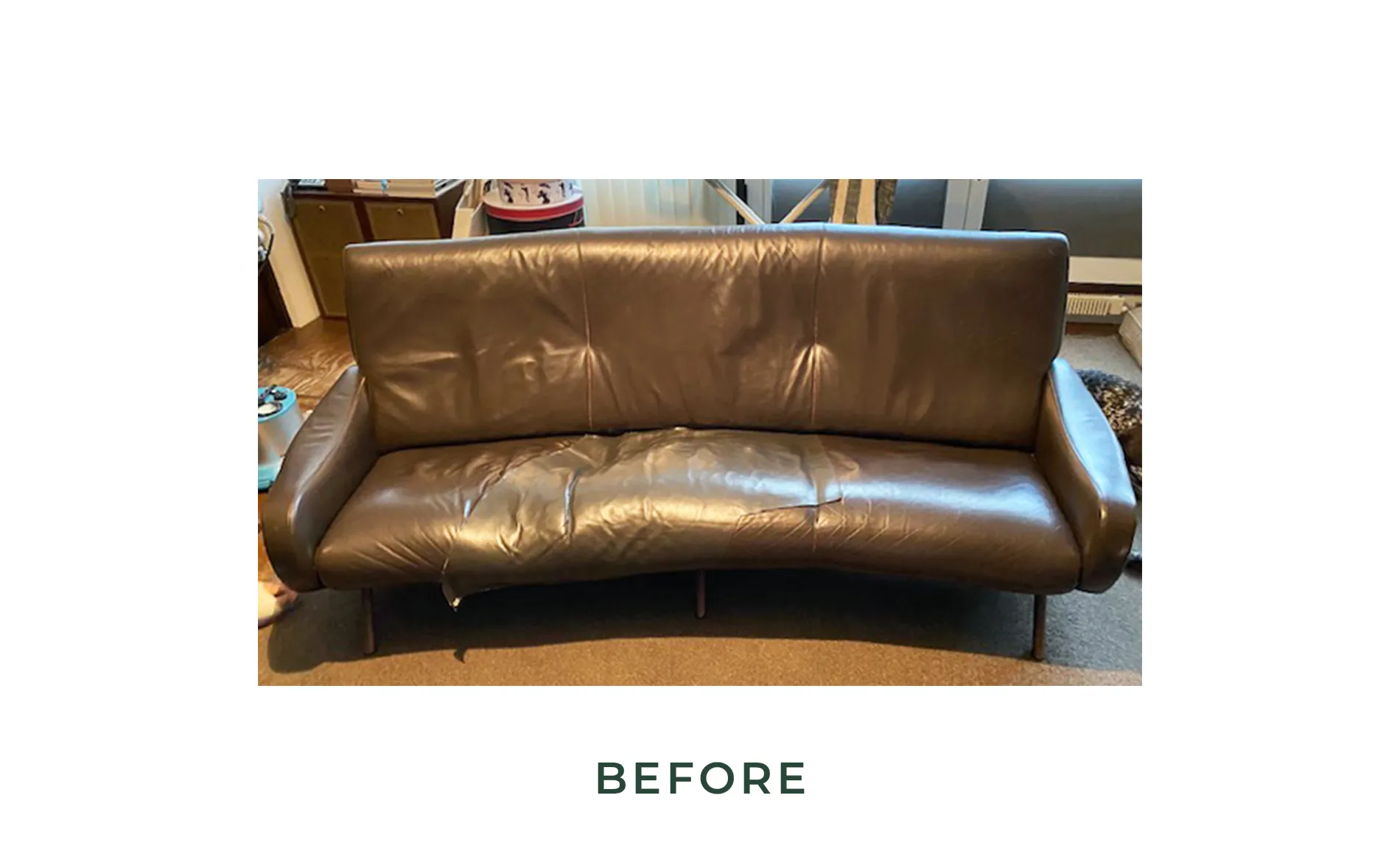 Marco Zanuso ソファ張り替え 03